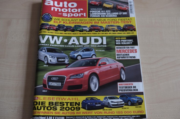 Deckblatt Auto Motor und Sport (24/2008)